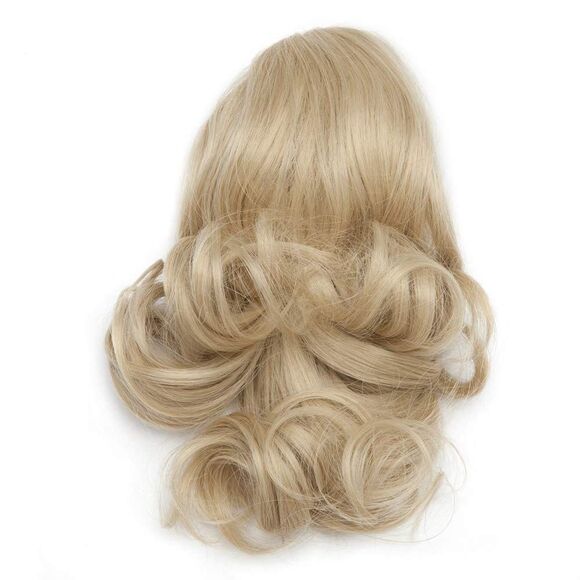 𝅺⭐️nwt 10” S-noilite Claw Curly Ponytail Extension - Blonde⭐️ - Picture 1 of 7